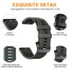 NotoCity Compatible with Fenix 7/Fenix 6/Fenix 5 Band,QuickFit 22mm Silicone Watch Band for Fenix 8 47mm/Fenix 7 Pro/Fenix 6 Pro/Fenix 5 Plus/Approach S70/S62/S60/Epix 2 Pro 47mm(Army green) view 4
