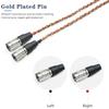GUCraftsman 6N Single Crystal Copper Upgrade Headphone Cable 3.5mm/4.4mm/4Pin XLR Headphone Upgrade Cable for MrSpeakers/Dan Clark Audio Aeon 2 Ether 2 Ether C Flow Stealth (2.5mm Plug) view 2