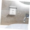 NUOBESTY 2pcs Socket Protective Cover for Type Household Socket Box Electric Cover Easy Install Design for Bathrooms Deep view 4