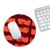 Questo Casa, Round Digital Printed Mouse Mat Non Slip Backing for Office and Home Use Diameter 22cm view 2