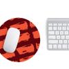 Questo Casa, Round Digital Printed Mouse Mat Non Slip Backing for Office and Home Use Diameter 22cm view 3