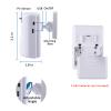 BESTOONE Motion Sensor Alarm, Long Range Wireless Driveway Alarm, Indoor Home Security System Electric Doorbells, 2 Motion Detector and 1 Alarm, 38 Chime Tunes, LED Indicator view 3