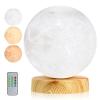 H&B Happy - Light Therapy Lamp 10000 LUX, Sunlight Lamp with 3 Color Temperatures,4 Brightness Levels (Round) view 1