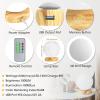H&B Happy - Light Therapy Lamp 10000 LUX, Sunlight Lamp with 3 Color Temperatures,4 Brightness Levels (Round) view 3