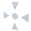 3D Cabin Vinyl Record Wall Mount Display Kit Tile Grid view 1