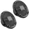 HERTZ HMR 20 Marine Digital Media Receiver with 1 Pair HEX Series HEX-65-M-TC 6.5" 4-Ohm Marine Coax Set - Charcoal view 3