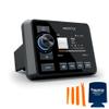Hertz HMR 20 Marine Digital Media Receiver with 1 Pair HEX Series HEX-65-M-TW 6.5" 4-Ohm Marine Coax Set - White view 2