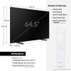 Samsung 65-Inch Class QLED 4K The Frame LS03B Series, Quantum HDR, Art Mode, Anti-Reflection Matte Display, Slim Fit Wall Mount Included, Smart TV w/Alexa Built-in (QN65LS03BAFXZA) view 2