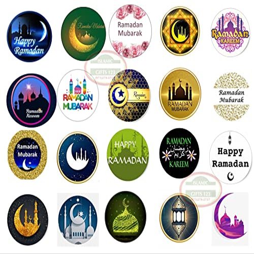 Ramadan Mubarak Stickers 100 Ramadan Kareem Stickers Novelty Ramadan Gifts Quran Gifts Quran Ramadan Decoration Islamic Gifts 123