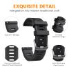 CUZOW 20mm Watch Band for Garmin Venu/Venu Sq 2/Venu 2 Plus/Vivoactive 3/5, Soft Silicone Sport Watch Band for Galaxy Watch 7/6/4 40mm 44mm, for Garmin Forerunner 645/245Pack of 10 view 3