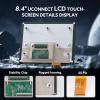 8.4" Uconnect Touch Screen 4C UAQ LCD Monitor Radio Navigation Compatible for Jeep Dodge RAM Chrysler 2017-2021 Radio Navigation New OEM Replace LA084X01(SL)(02) view 4