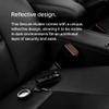 Belkin Apple AirTag Reflective Secure Holder With Key Ring - AirTag Holder - AirTag Keychain Accessories - Reflective & Scratch Resistant AirTag Case With Raised Edges - Black view 4