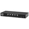 Tripp Lite 4-Port DisplayPort KVM Switch, Control Two Devices with Two Monitors Desktop Switch, UHD 4K @ 60Hz Video, Two USB 3.2 Gen 1 Ports, 3-Year Warranty (B006-DP2UA4) view 4