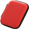 MJUHNHH 1 5Pcs Travel Cable Organizer,Data Cable Headphone Travel Bag Electronic Organizer, Waterproof Storage Bag,Net Mesh Red view 1