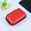 MJUHNHH 1 5Pcs Travel Cable Organizer,Data Cable Headphone Travel Bag Electronic Organizer, Waterproof Storage Bag,Net Mesh Red view 2