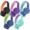 AILIHEN Kids Headphones Bulk 5-Pack for K-12 School Classroom, On-Ear Wired Headset with Microphone for Students Children with 93dB Volume Limited, 3.5mm Jack for Chromebooks Tablets Laptop Computer view 1