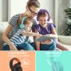 AILIHEN Kids Headphones Bulk 5-Pack for K-12 School Classroom, On-Ear Wired Headset with Microphone for Students Children with 93dB Volume Limited, 3.5mm Jack for Chromebooks Tablets Laptop Computer view 3