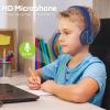 AILIHEN Kids Headphones Bulk 5-Pack for K-12 School Classroom, On-Ear Wired Headset with Microphone for Students Children with 93dB Volume Limited, 3.5mm Jack for Chromebooks Tablets Laptop Computer view 4