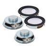 Fielect 4Pcs 5W 8 Ohm DIY Magnetic Speaker Internal Magnet Mini Speaker Audio Speaker Stereo Woofer Loudspeaker 50mm Diameter Replacement Loudspeaker view 1