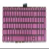 AZUBAYCOM US English Layout- Laptop Keyboard for HP 15z-bq100 15-cc100 15-cc500 15t-cc000 15t-cc100 15t-cc500 PK132041N00 NSK-XDPBC 9Z.ME1BC.P01 Backlit Purple Red view 1