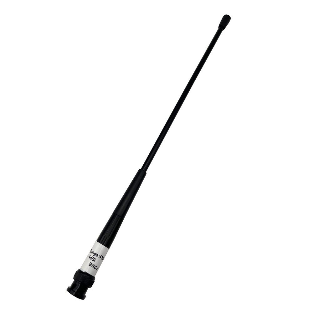 430-450 MHz F Black Soft Rod Antenna Compatible for Topcon South Leica Trimble GNSS Surveying Instruments BNC Port