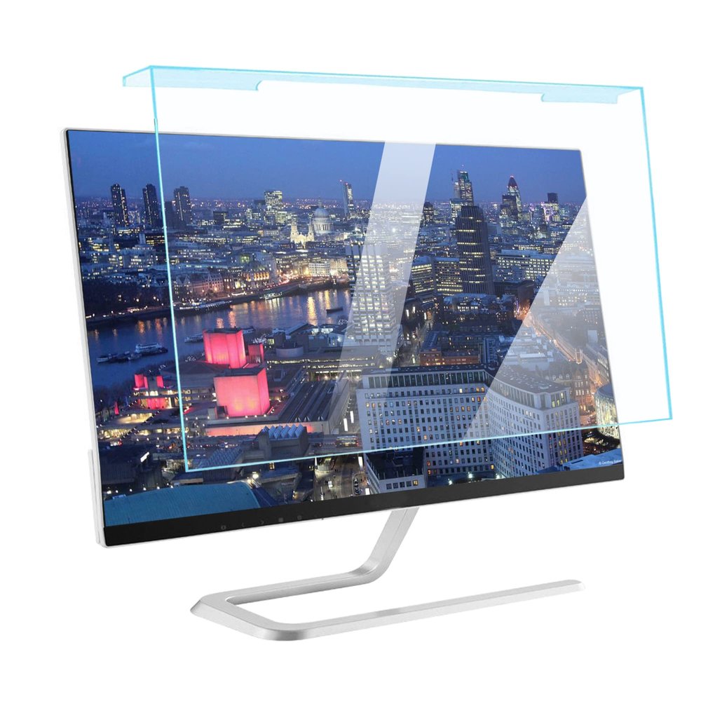 JFGH Blue Light Screen Protector Panel for 17-27 inch, Screen Protector for Widescreen Computer Monitor, Reduce Glare Reflection and Eyes Strain / 18.5 in 425x250mm