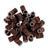 DUO ER 100pcs Art Sanding Drum 180# 120# 80# Grit Bands for Machine Nail Bits Circle File Drill Manicure Abrasive Sleeves Tools (Grit : 120) view 2