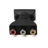Nicedea HDMI to 3 RCA Adapter Portable HDMI to AV Red White Yellow HDMI to AV Converter Pure Copper Core Video Cable view 2
