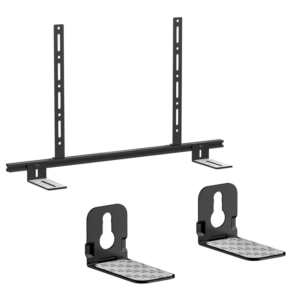 notiela Sound Bar Mounts Under TVs for Samsung, Vizio, LG, Bose and More Soundbar Mounting Under TV or Above TV