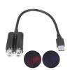 Night Lights USB Projector Light, Car USB Ambient Projector Light Red Blue Lightings Free Bending Flexible(Non-voice-activated view 1