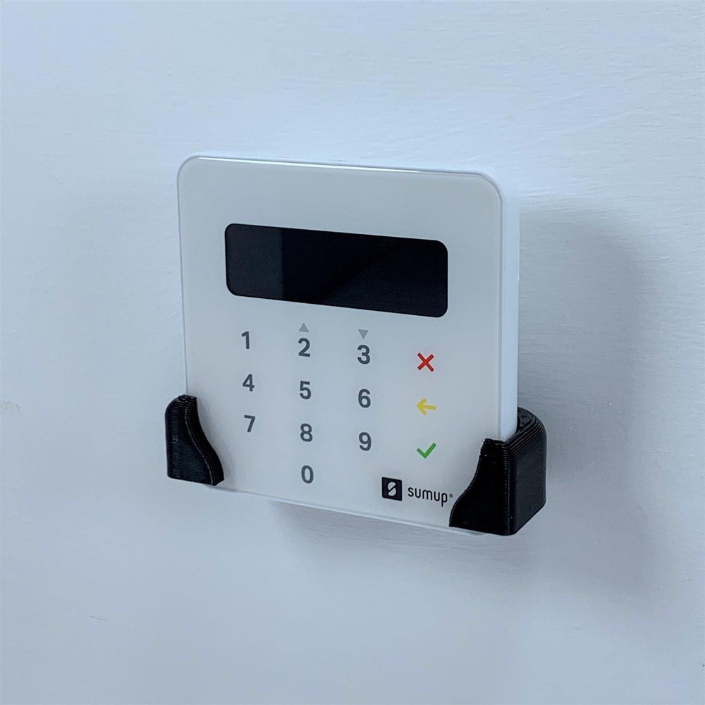3D Cabin Wall Mount Accessory for SumUp Air Card Reader Bracket Holder