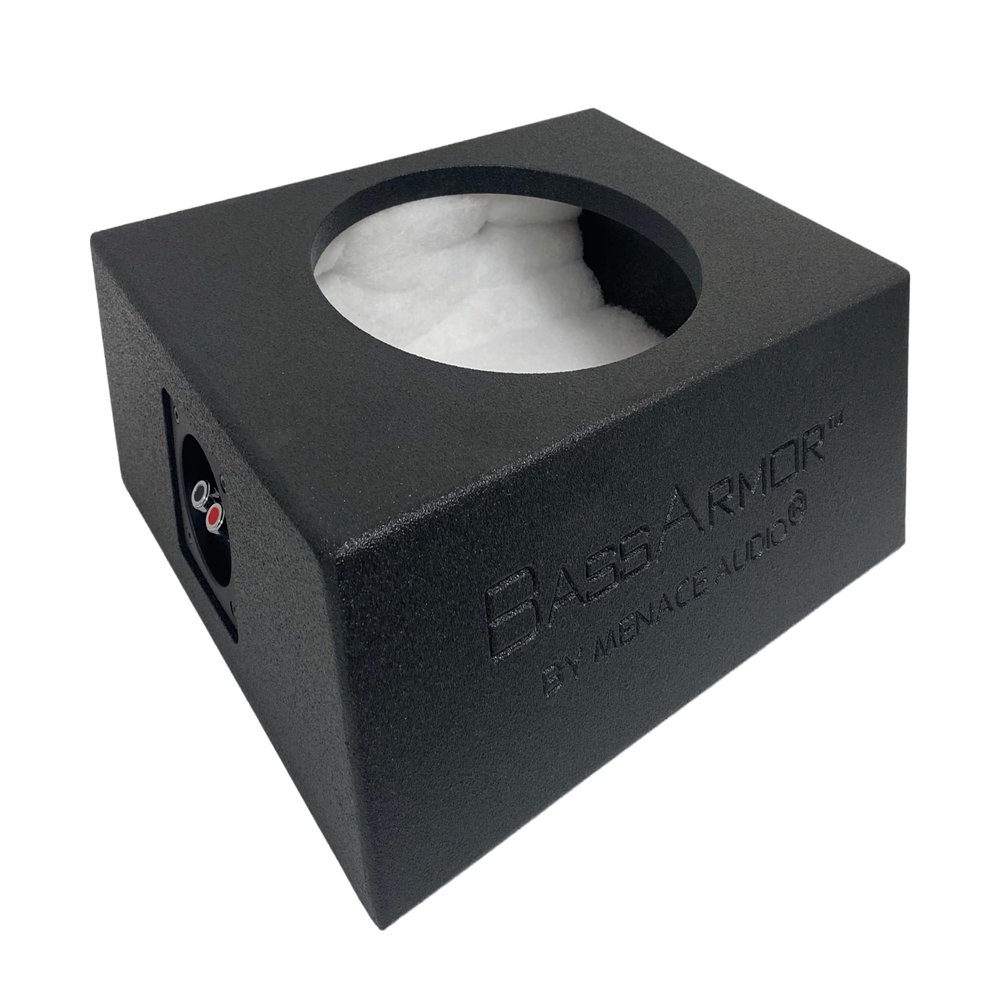 Menace Audio BASSARMOR MA-SBP-10E 10" Low Profile Empty Subwoofer Enclosure