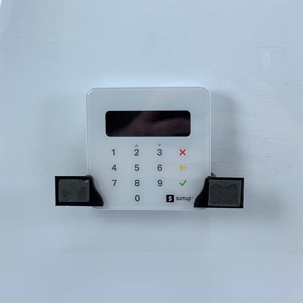 3D Cabin Window Mount Accessory for SumUp Air Card Reader Bracket Holder