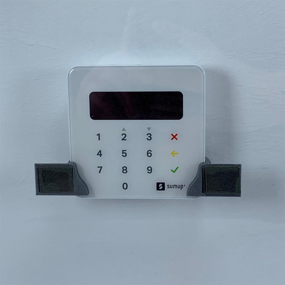 3D Cabin Window Mount Accessory for SumUp Air Card Reader Bracket Holder