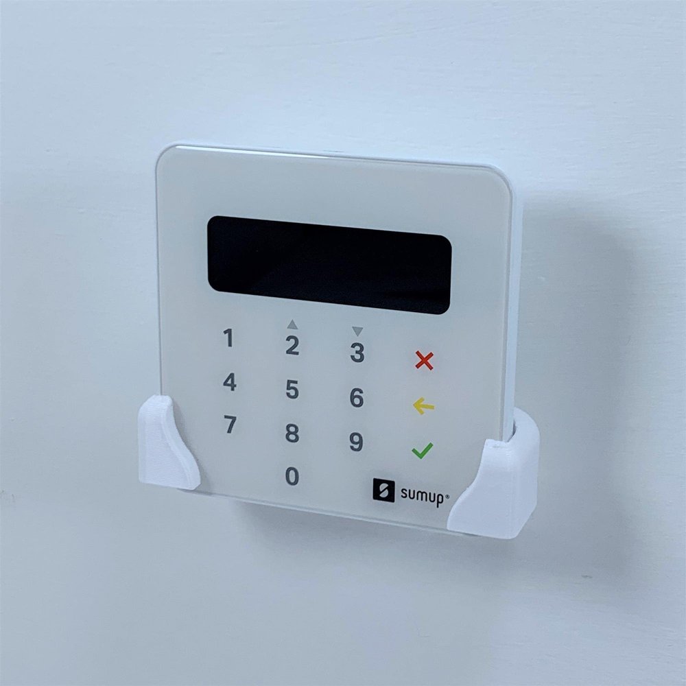 3D Cabin Wall Mount Accessory for SumUp Air Card Reader Bracket Holder