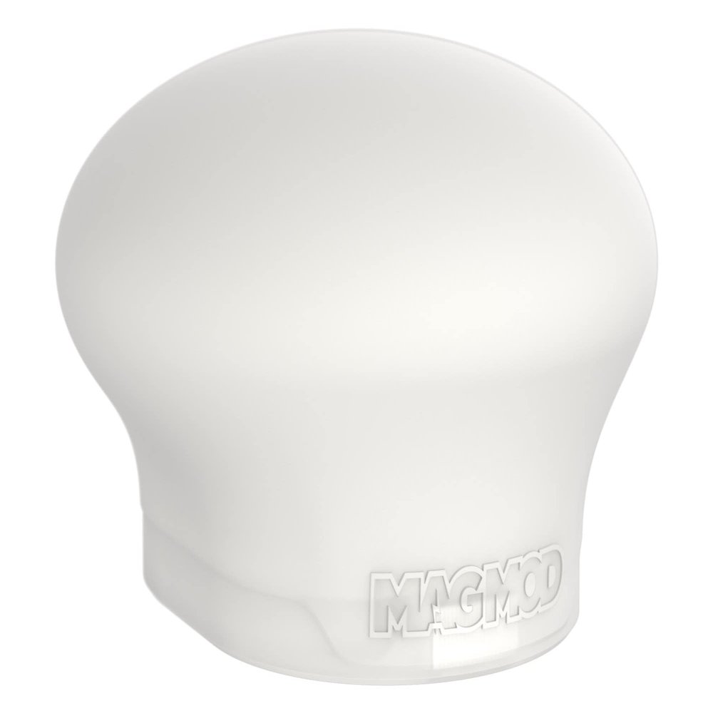 MagSphere 2 Flash Diffuser by MagMod, Photography Lighting Flash Modifier, Magnetic Light Diffuser Attachment, Lightweight Light Control, Magnetic Light Modifier