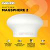 MagSphere 2 Flash Diffuser by MagMod, Photography Lighting Flash Modifier, Magnetic Light Diffuser Attachment, Lightweight Light Control, Magnetic Light Modifier view 4