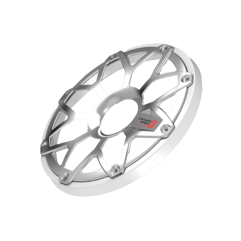 Cerwin-Vega SM10FGW RPM Stroker 10 Flush Mount Speaker Grills (Pair, White)