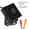 Mini Security POE Camera, 3.6mm Lens 700tvl Plug and Play Analog Miniature Camera for Face Recognition Video Conference view 3