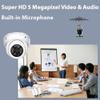 GW Security 5MP IP PoE Outdoor Indoor Microphone Dome Security Camera (GW5091IP) view 4