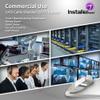 InstallerParts (10 Pack Ethernet Cable CAT6A Cable Shielded (SSTP) Booted 100 FT - Gray - Professional Series - 10Gigabit/Sec Network/High Speed Internet Cable, 550MHZ view 4