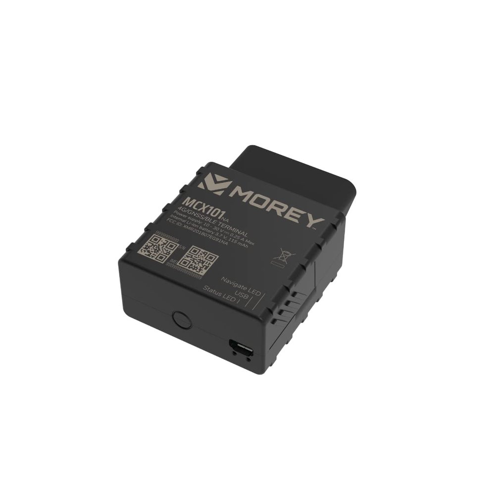 Morey MCX101 Cat 1 Cellular and Bluetooth OBD2 GPS Tracker
