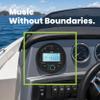 BOSS Audio Systems MGR300B Bluetooth Marine Stereo Gauge Receiver, No DVD view 4