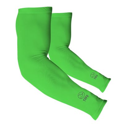 TUFF Compression Cooling Arm Sleeves - Arm Sleeves for Women - UV Protective UPF 50 Arm Sleeves for Men - Sleeves to Cover Arms Tattoo for Cycling, Basketball, Football, Golf, Gym and More