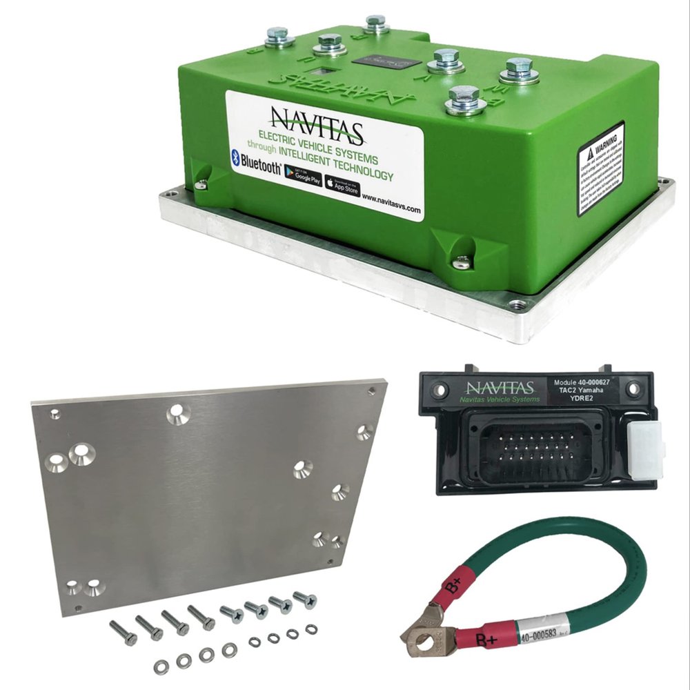 WILD ABOUT CARTS Yamaha Drive2 Navitas 440-Amp 48-Volt AC Upgrade TAC2 Controller Kit w/Bluetooth