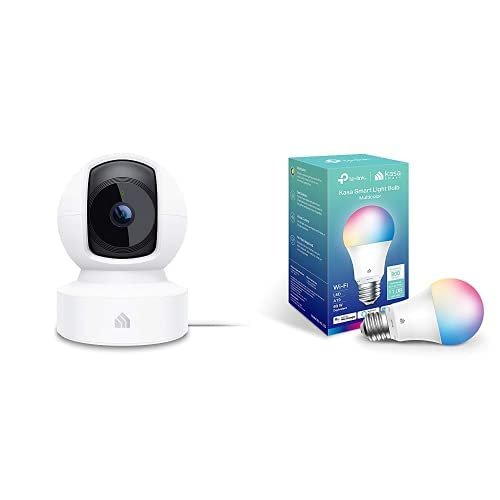 Kasa Smart Action Bundle: Camera (EC70) trigger Light (KL125) when motion detected