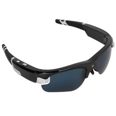 Hilitand Cycling Sunglasses, Bluetooth Camera Glasses Smart Glasses Ergonomic Handfree 1080P 30FPS HD Recording Smart Glasses Headphone