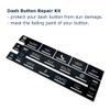 Acdeyaca Radio Dash Button Stickers, Radio Repair Decals Compatible with Cadillac ESV EXT Escalade 2007-2014 (Radio) view 3