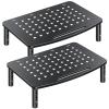 Zimilar Monitor Stands Risers, 3 Height Adjustable Monitor Riser for Laptop, Printer, iMac, PC, Premium Metal Computer Monitor Stand view 2