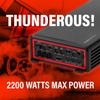 BOSS Audio Systems Elite BE2200.5D 5 Channel Class D Car Amplifier - 2200 Watts, 2 Ohm Stable, Digital, Full Range, Mosfet Power Supply, Great for Speakers and Subwoofers (Renewed) view 2